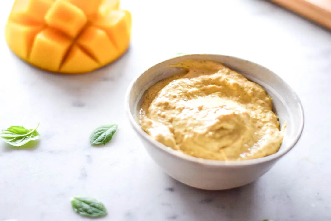 Houmous à la mangue