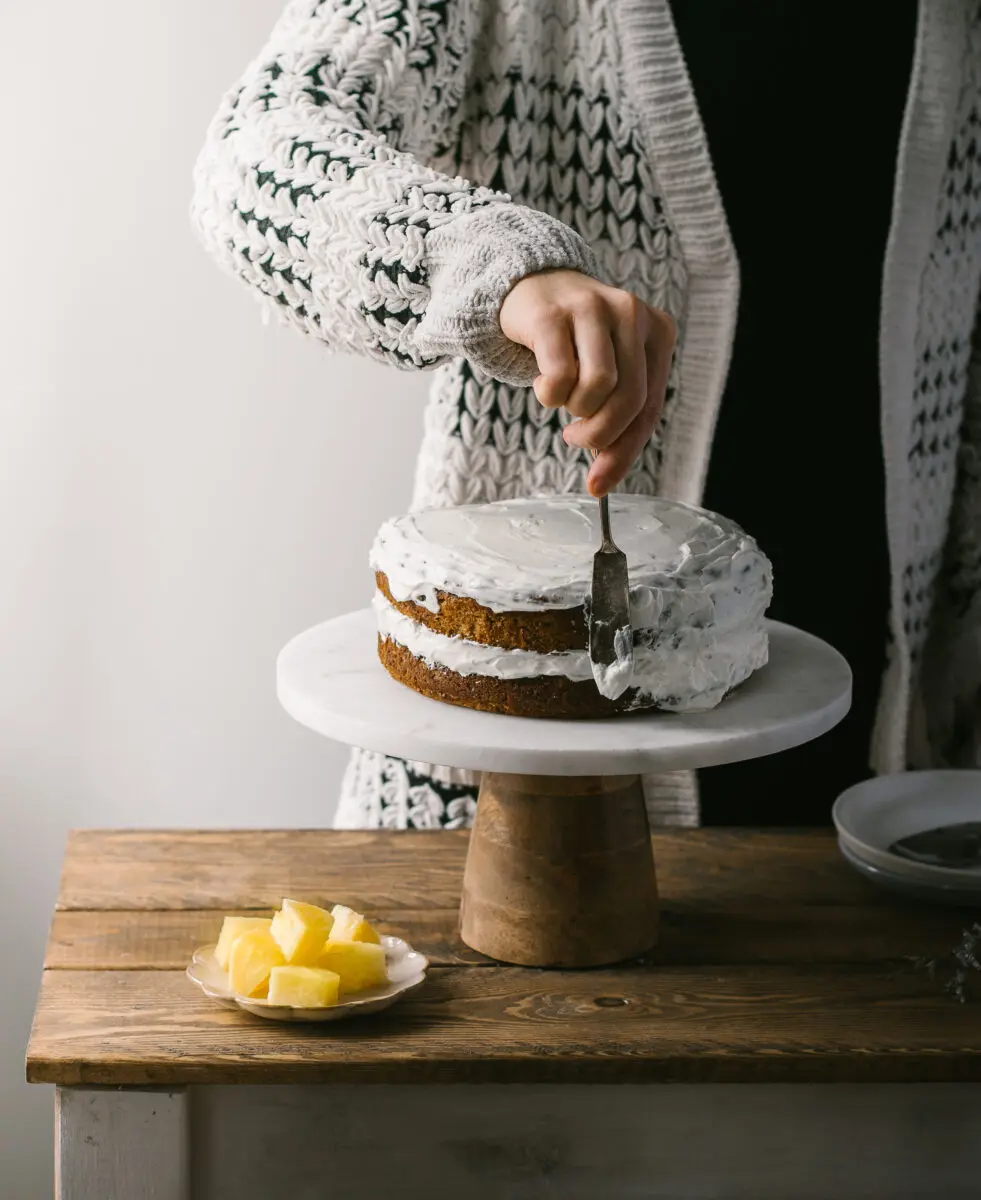 Gâteau aux carottes et ananas