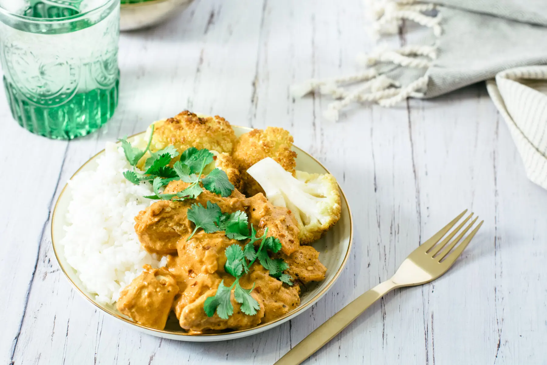 Poulet au beurre simplifié, sans lactose