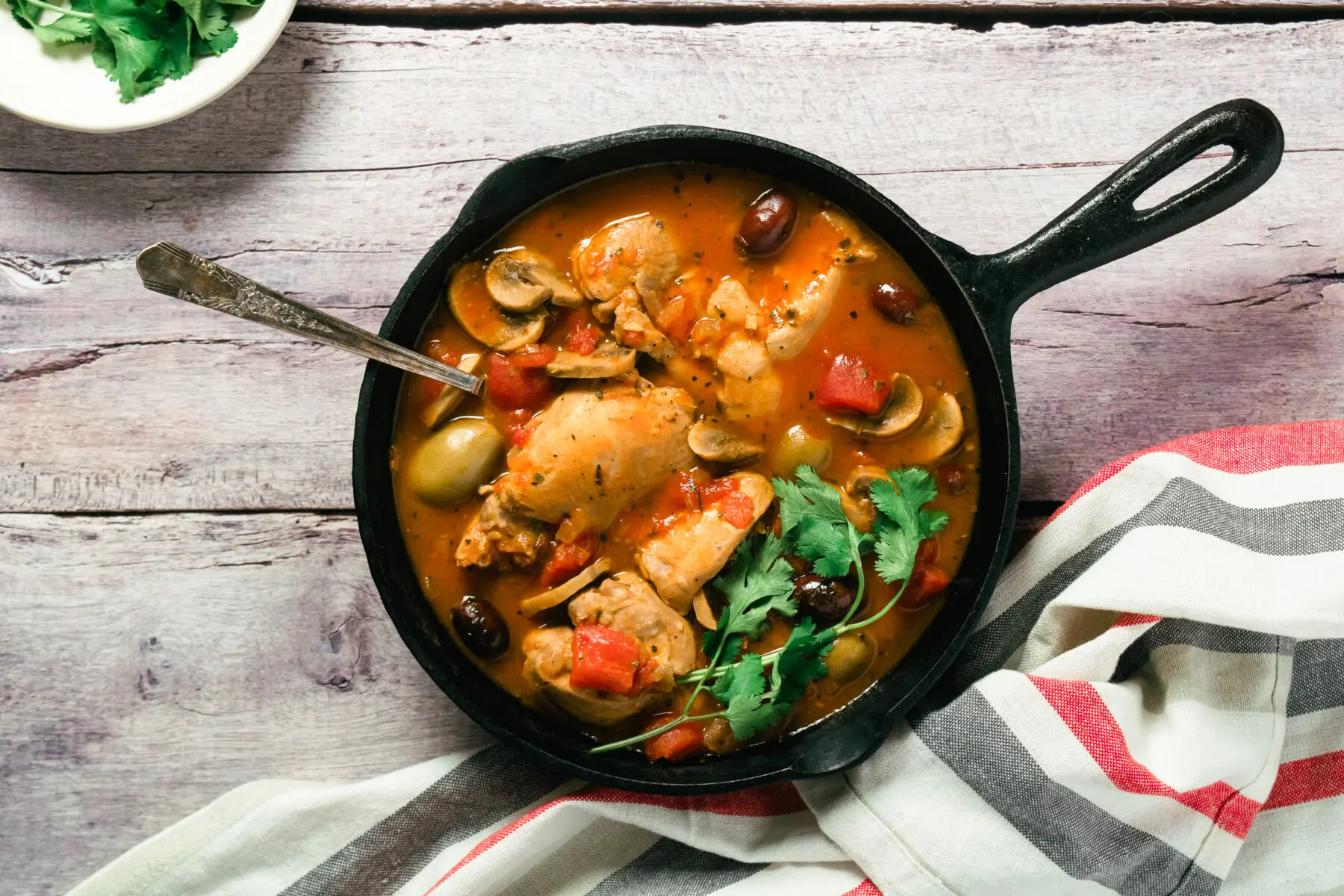 Poulet chasseur (cacciatore)