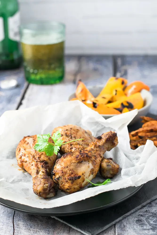 Pilons de poulet épicés au BBQ