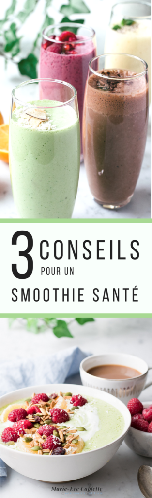 smoothie santé 3 astuces conseil