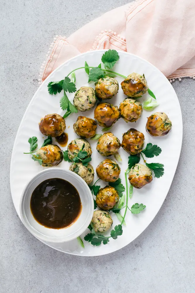 boulettes poulet asiatiques