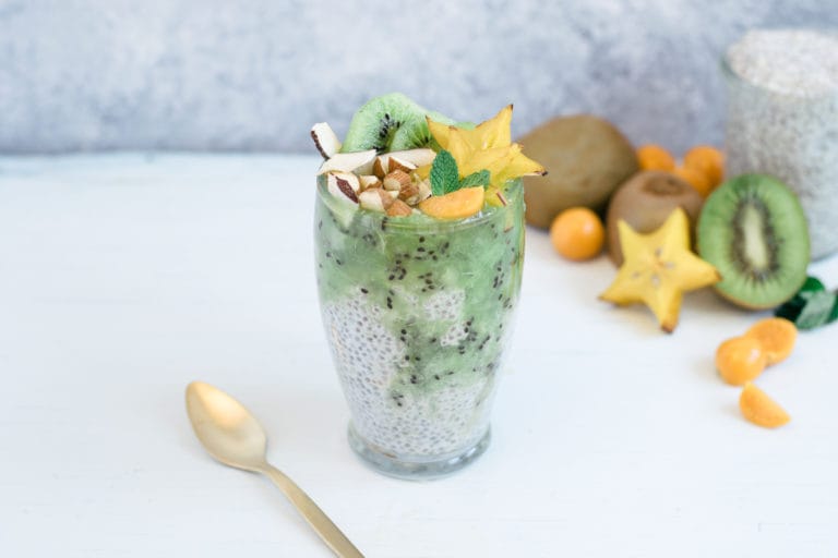 pouding chia kiwi Marie-Eve caplette