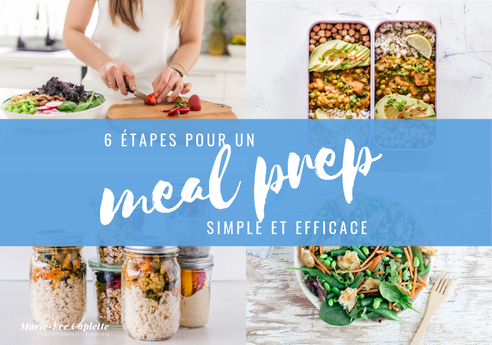 astuces meal prep Marie-Ève caplette nutritionniste blog titre