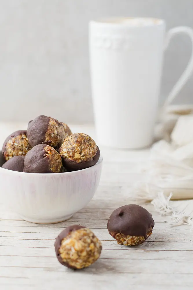 Boules d’énergie choco-coco