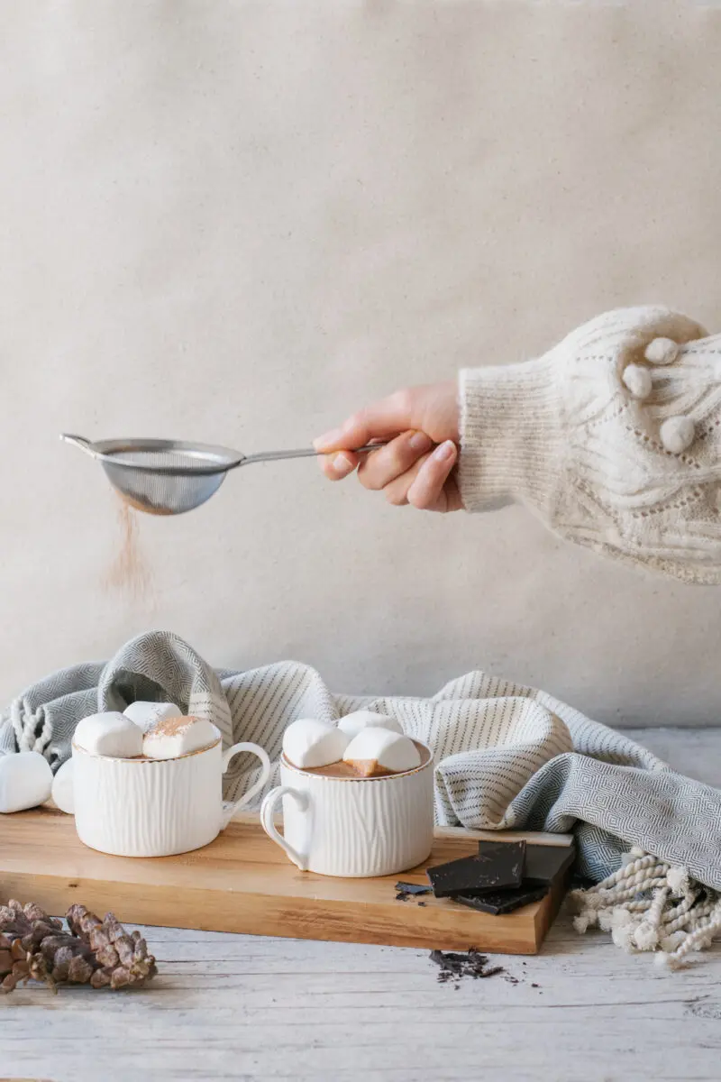 Chocolat chaud crémeux