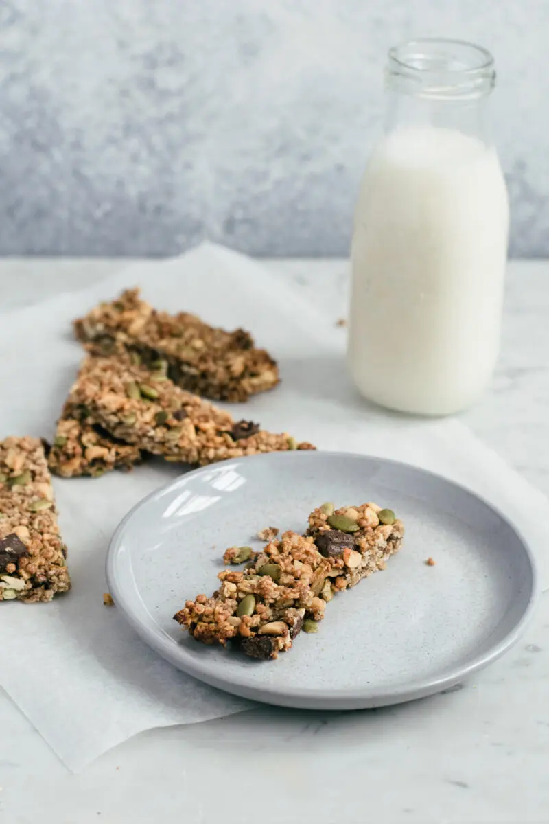 Barre tendre au quinoa et arachides (sans gluten)