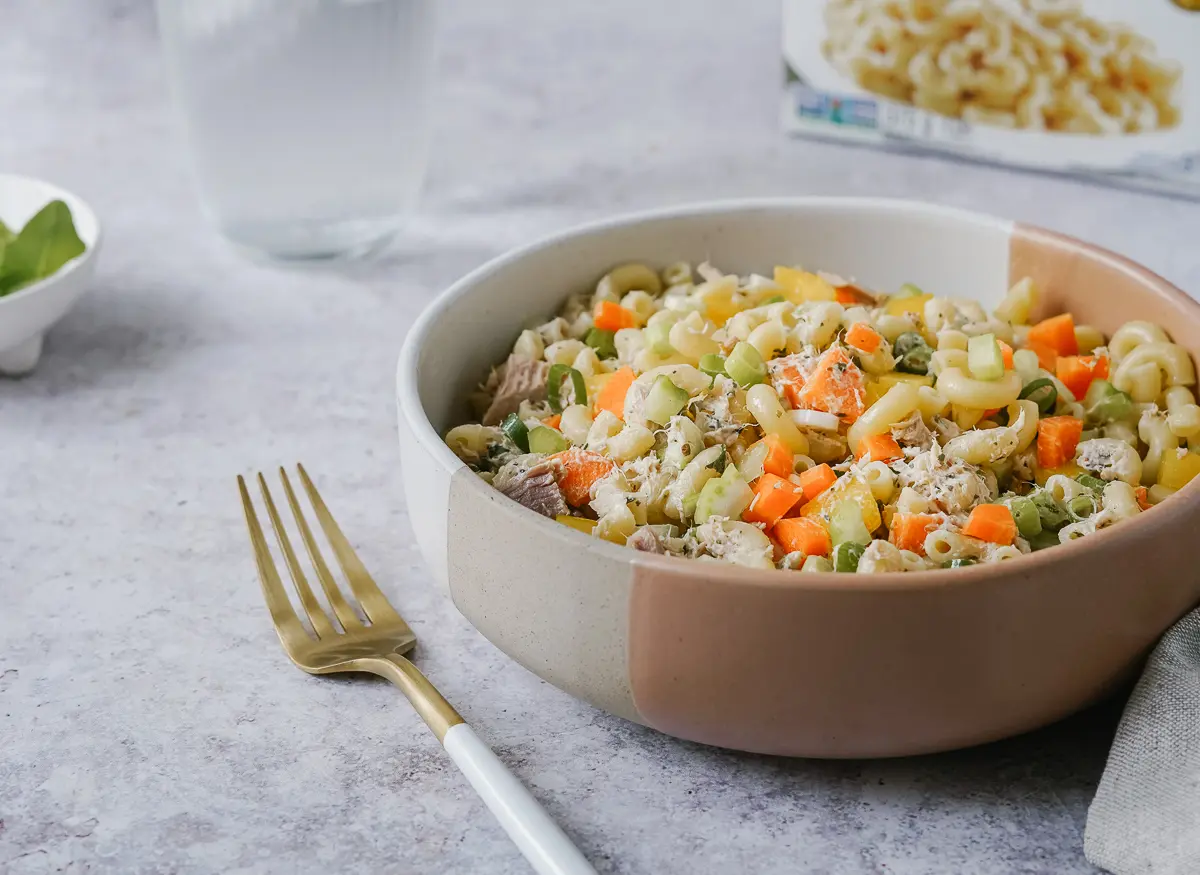 Salade de macaroni au thon