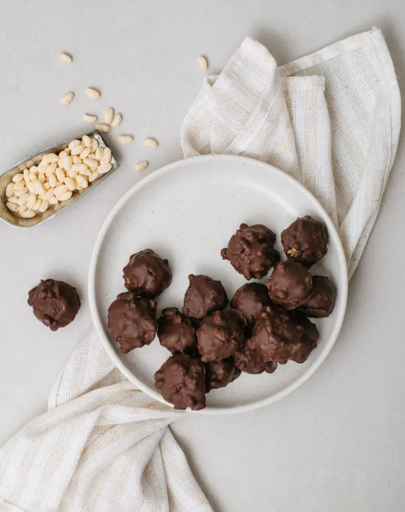 Chocolat croquant à la noisette