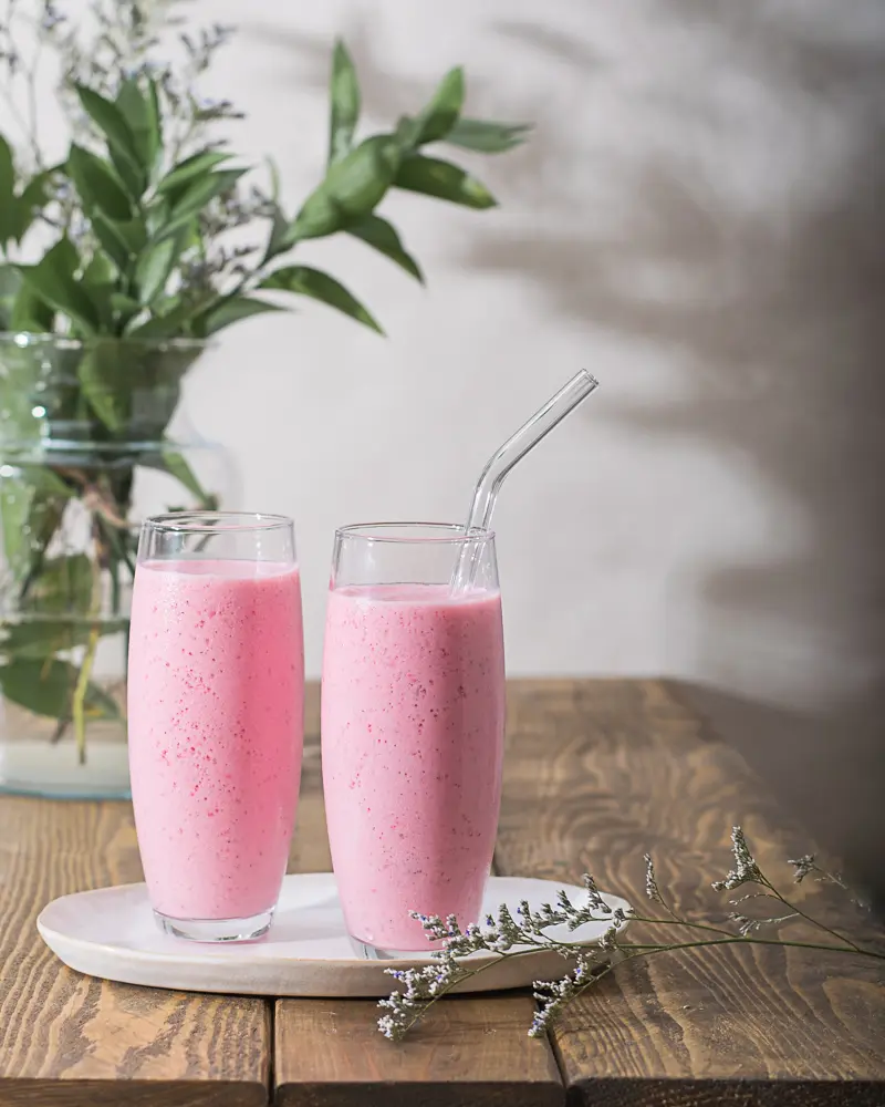 Yogourt à boire aux fruits tropicaux