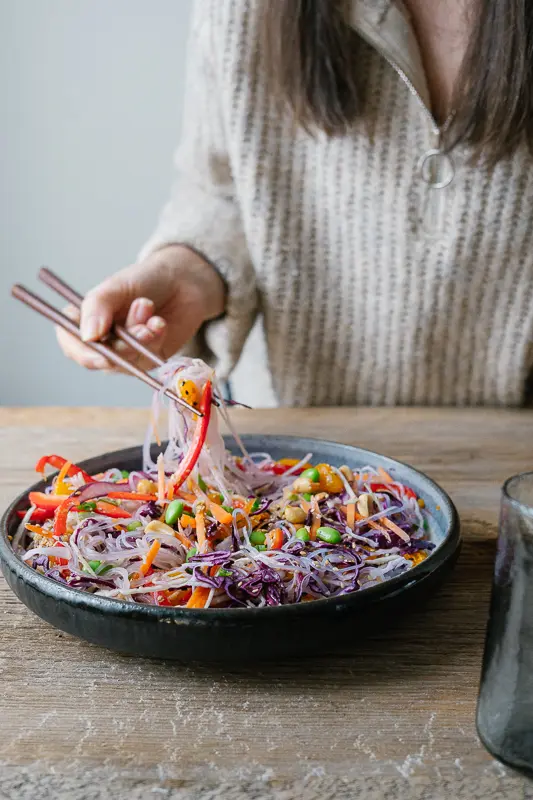 Salade de chou asiatique 