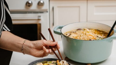 soupe ramen au tofu et edamames santé facile rapide