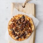 pizza naan au porc effiloche