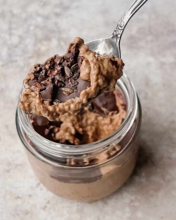 pouding de chia au chocolat