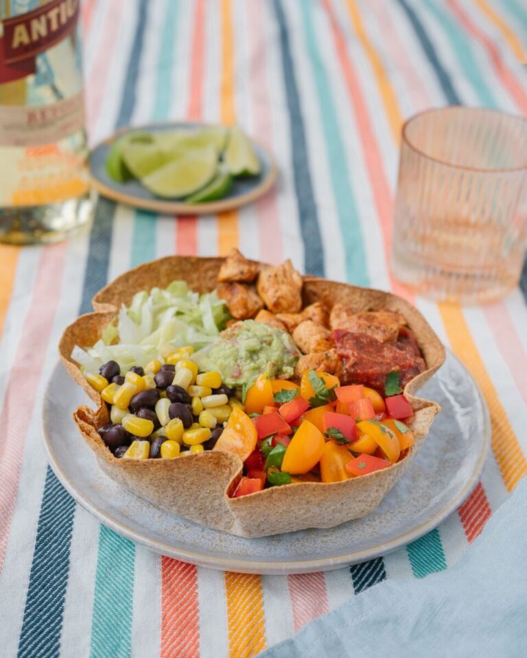 bol tortillas au poulet