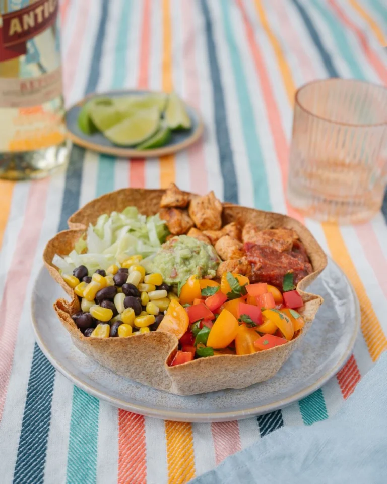 bol tortillas au poulet