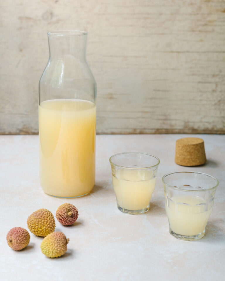 boisson pour sportifs maison au litchi boisson électrolytes style gatorade