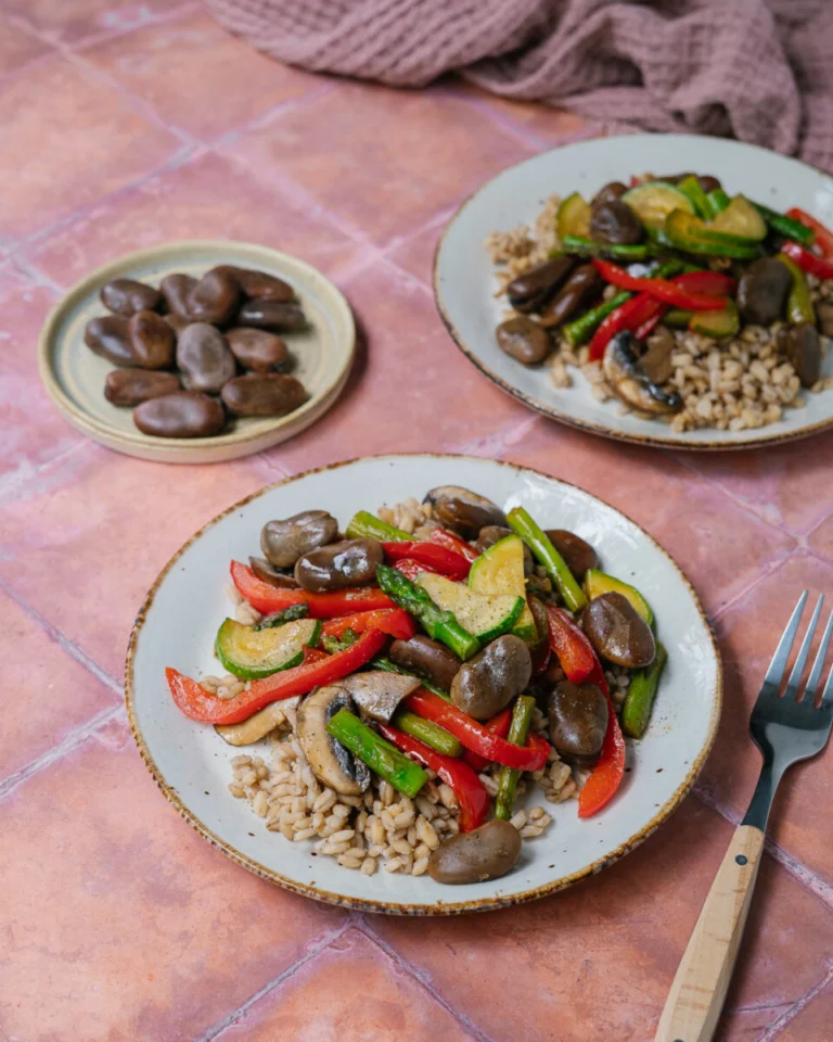 sauté légumes gourganes gingembre recette facile et délicieuse
