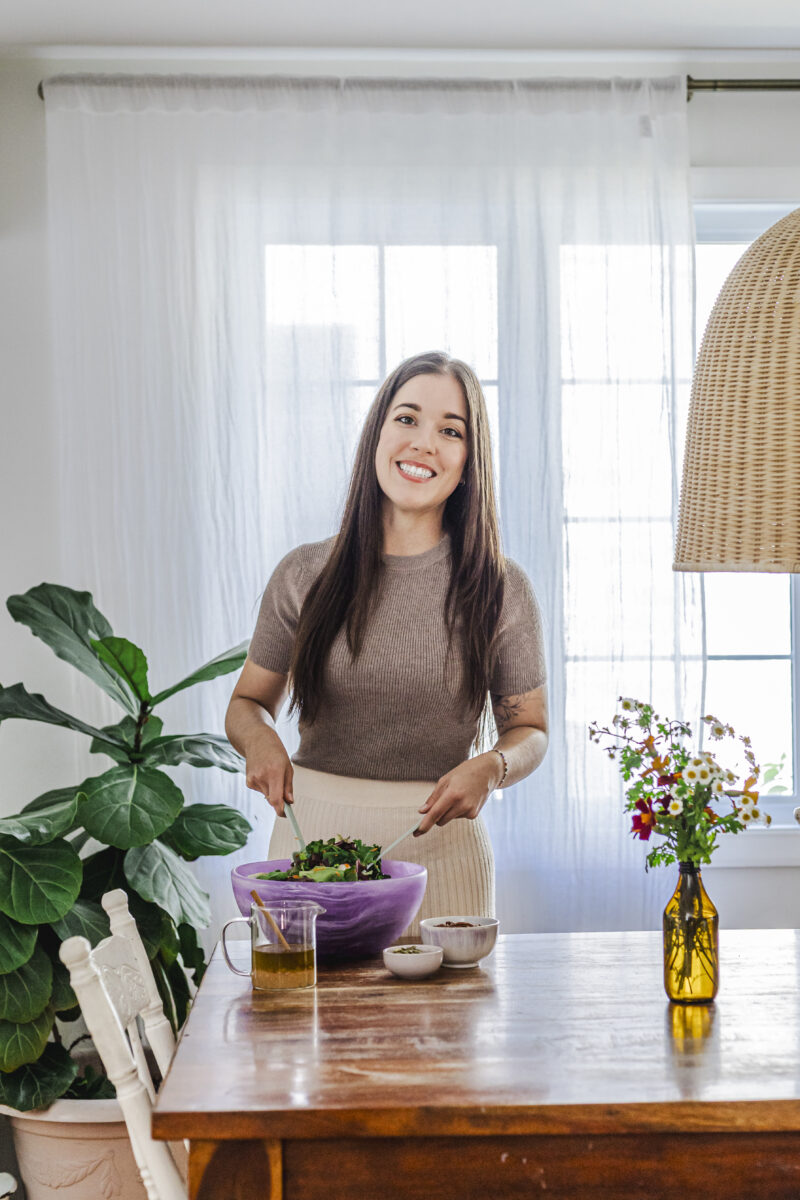 marie-eve prépare des repas et donne astuces pour simplifier les soupers de semaine