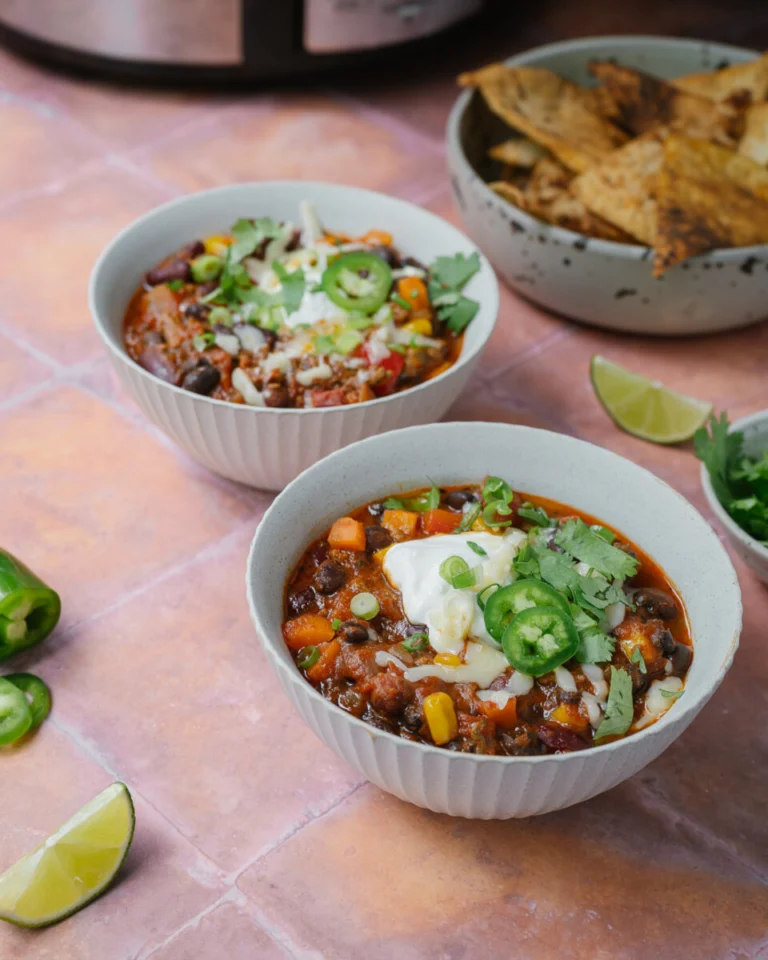 chili mijoteuse recette facile