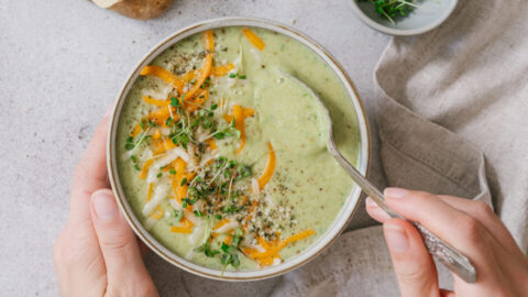 potage brocoli facile reconfortant